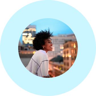 Person using Roommates.com on mobile